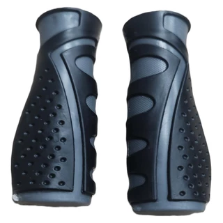 MANOPLA ERGONOMICA MTB BIKE PUNHO CONFORTO SHIVER CINZA-PRETA 020016