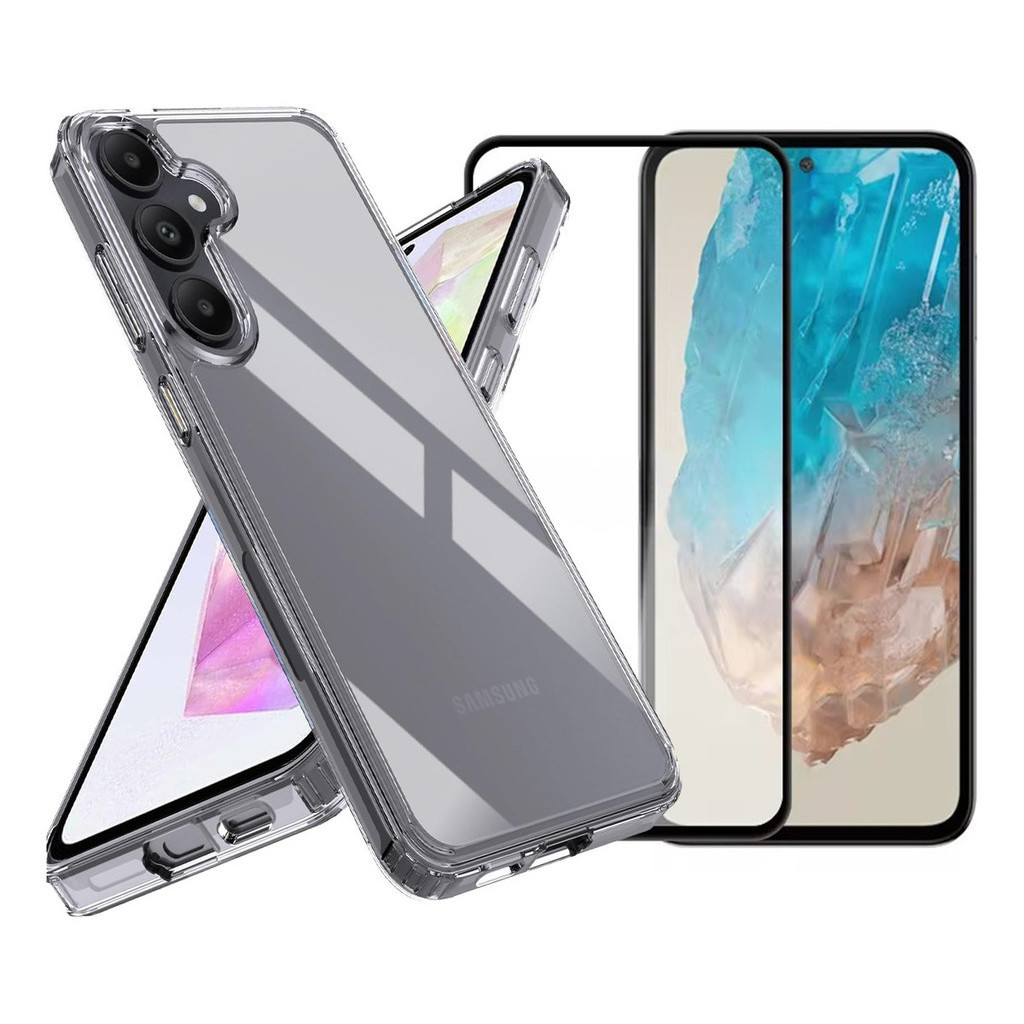 Capa Case Anti Queda Para Galaxy M35 6.6 + Pelicula 3d