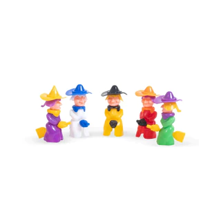 50 Mini Bruxas Para Halloween Aniversário Lembrancinhas Aniversário