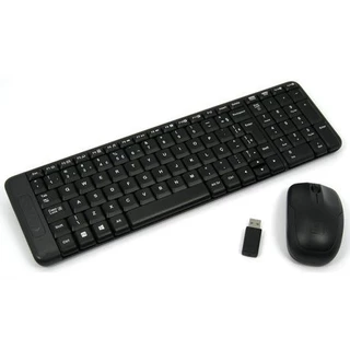 Kit Teclado E Mouse Sem Fio Logitech Mk220 em Oferta na Shopee