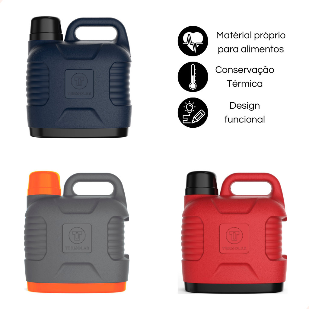 Garrafa Garrafão Supertermo Térmico 5 Litros Termolar | Shopee Brasil