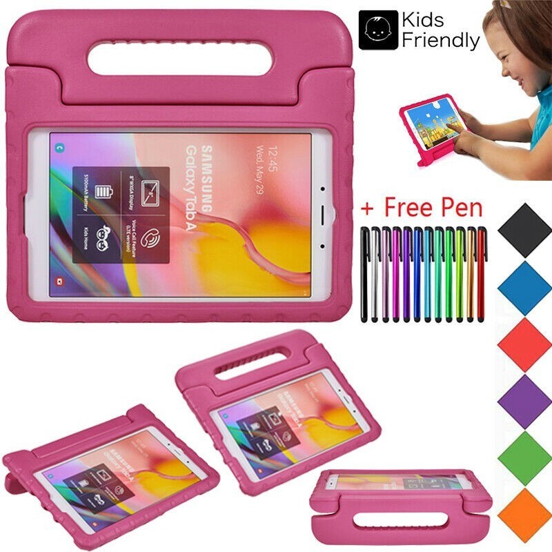 Para Samsung Galaxy Tab A 8.0 2019 T290 T295 Kids Foam Shockproof Eva Suporte Da Capa Caixa De Espuma