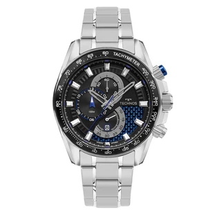 Relógio Technos Masculino Ts Carbon Prata - OS1ABM/1P