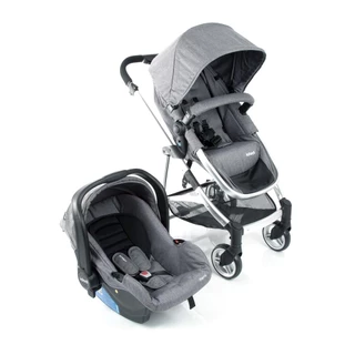 Travel System Epic Duo Grey Steel - Infanti em Oferta na Shopee