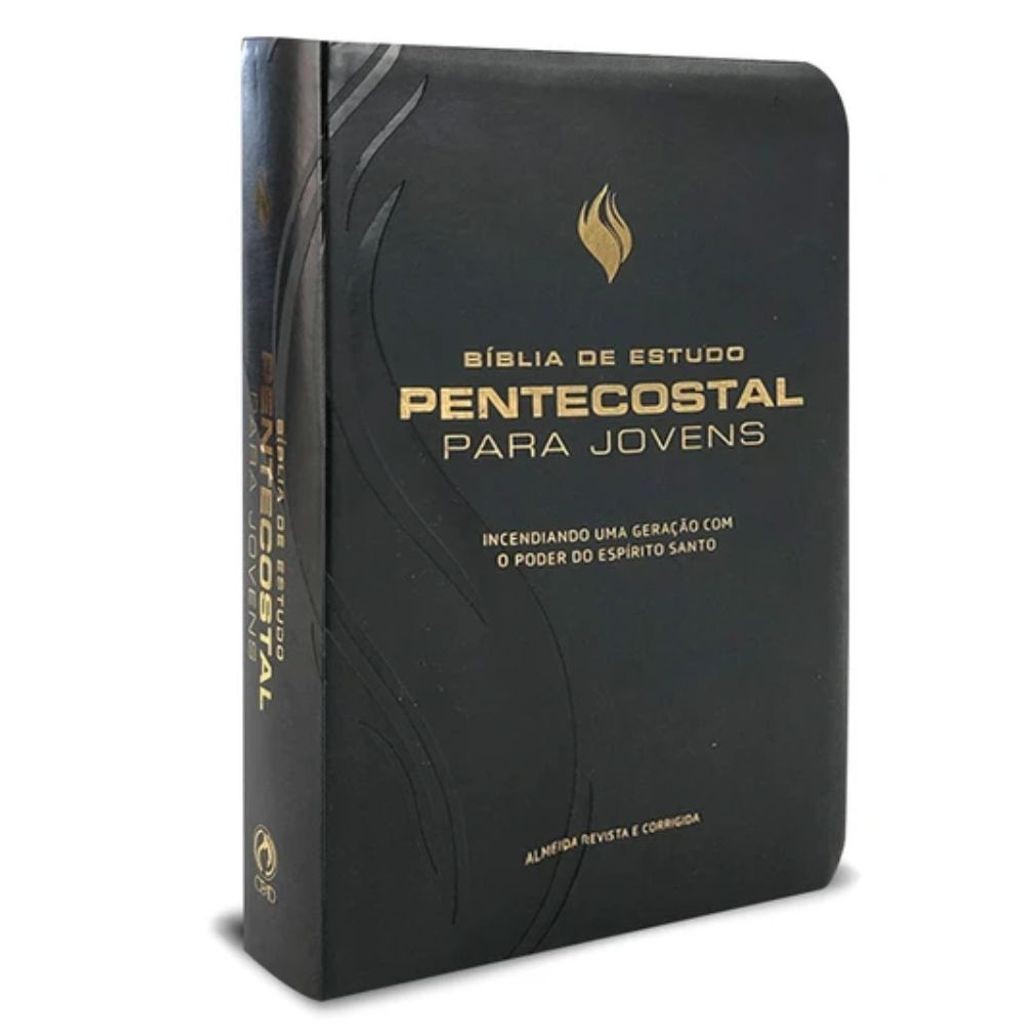 Bíblia de Estudo Pentecostal Para Jovens RC - Luxo Preta - CPAD ...