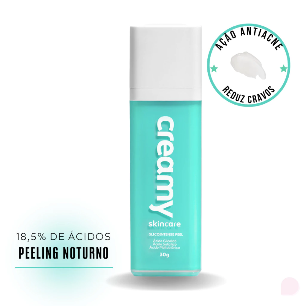 Glicointense Peel Cremoso Cuidados Com A Pele-Peeling Noturno 18,5 %-30g