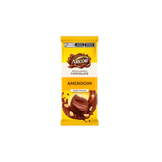 Chocolate Com Amendoim Arcor 80g
