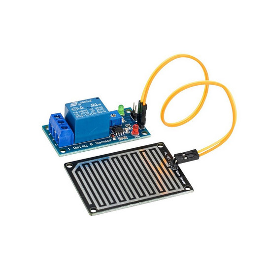 Sensor de Chuva e Umidade com Relé