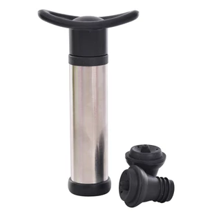 Kit Bomba a Vácuo para Vinho 15Cm Inox 3 Peças em Oferta na Shopee