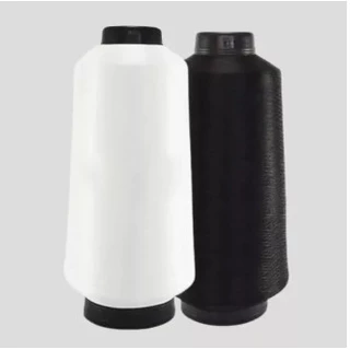 Fio Para Overlock 100% Poliester KIT 2 Cones Branco e Preto - Wlamar
