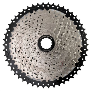 CASSETE K7 12V ABSOLUTE 11/50D PRATA C/ PRETO - OEM SEM CAIXA - P/ Freehub 8v/9v/10v MTB em Oferta na Shopee
