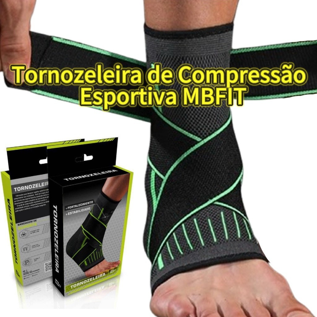 Esporte straps Tornozeleira Ortopedica Compressão Estabilizadora Elastica Esportes Futebol Cross Fit Basket Volei Presen