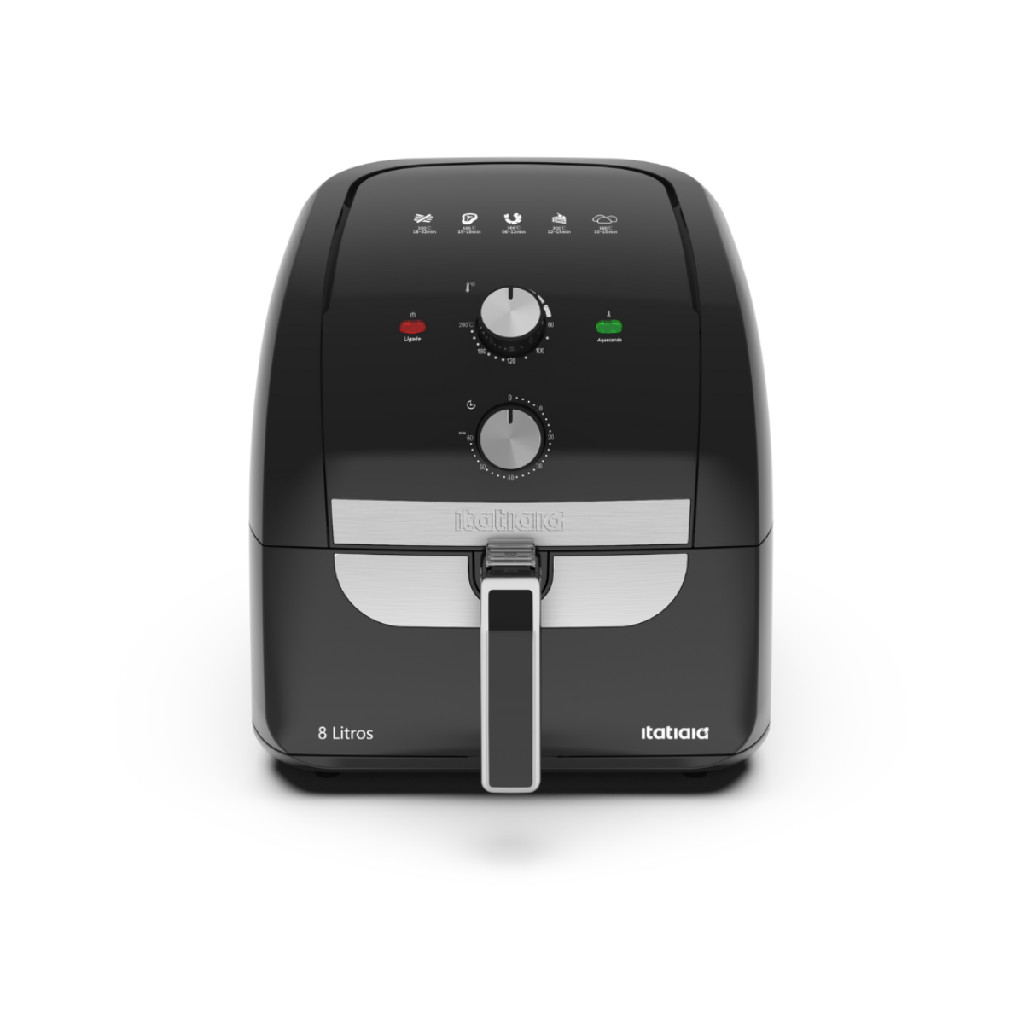 Fritadeira Elétrica Air Fryer Itatiaia 8 litros