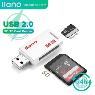 [Flano 2 In 1 Leitor De Cartão De Memória USB2.0 TF SD Micro Mobile Phone Flash Drive U Disco Adaptador De Transmissão De Alta Velocidade Para PC Latop
