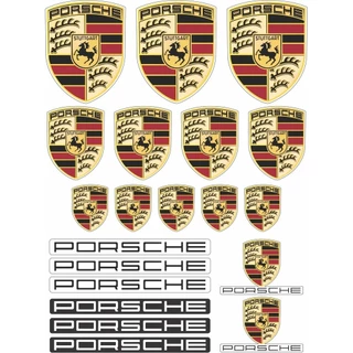 Kit 20 Adesivos Carro Esportivo Carros de Luxos