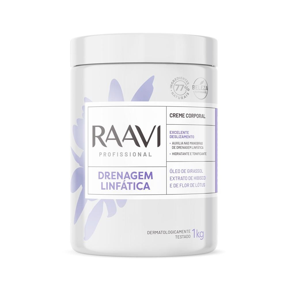 Imagem do produto Raavi Drenagem Linfática Creme Corporal 1000g