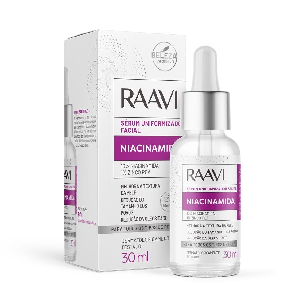 Imagem do produto Raavi Sérum Uniformizador Facial Niacinamida 30ml