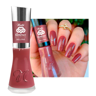 Esmalte Coleção Amores Eternos Cor Meu Par 8ml Nati