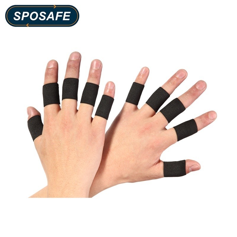 SPOSAFE Fita Elástica Para Dedos De Basquetebol Motocicletas De Vôlei Manga Homem Mulher