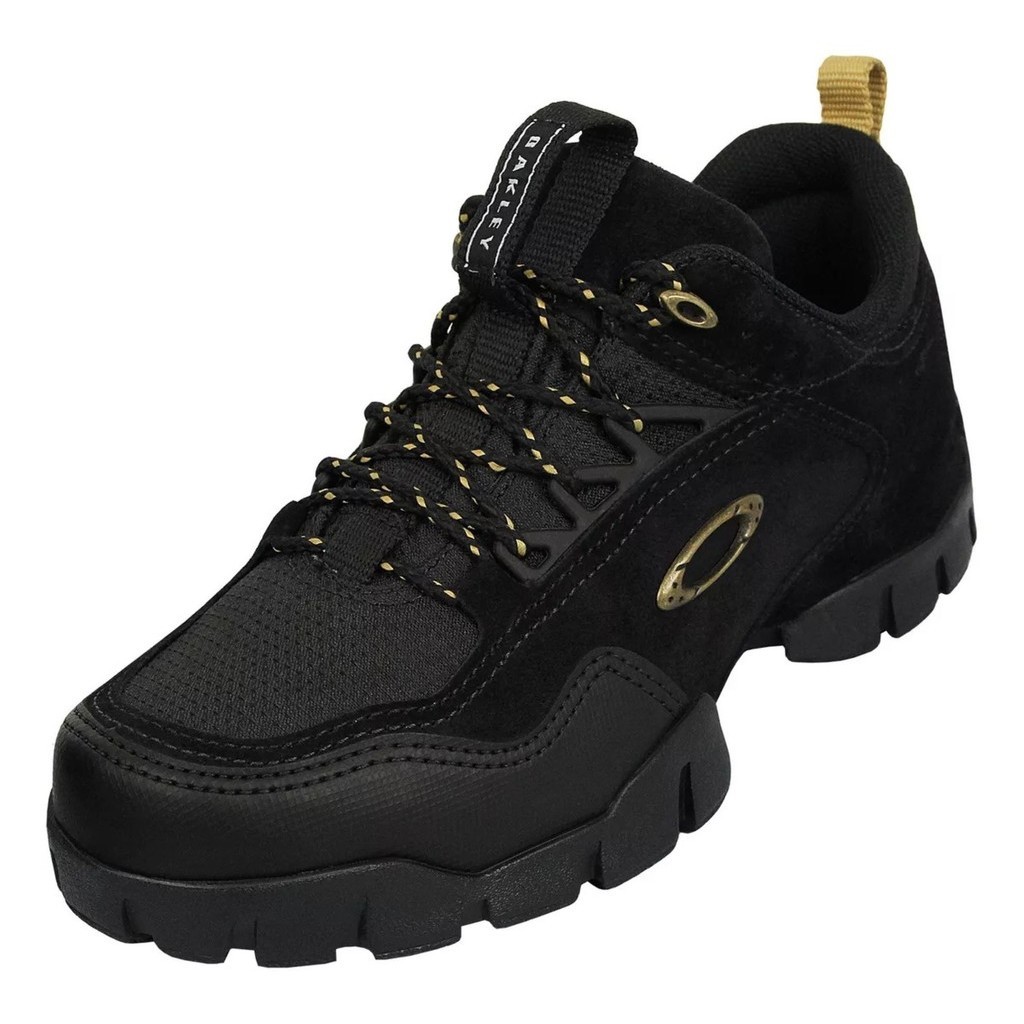 TENIS OAKLEY ORIGINAL MODOC LOW II BLACK/GOLD | Shopee Brasil