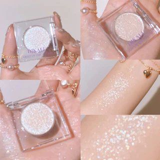 Sombra Monocromática Cowherd Tecendo Menina Sombra de Alto Brilho Paleta Galaxy Diamante Sombra estroboscópica Brilhante Pérola