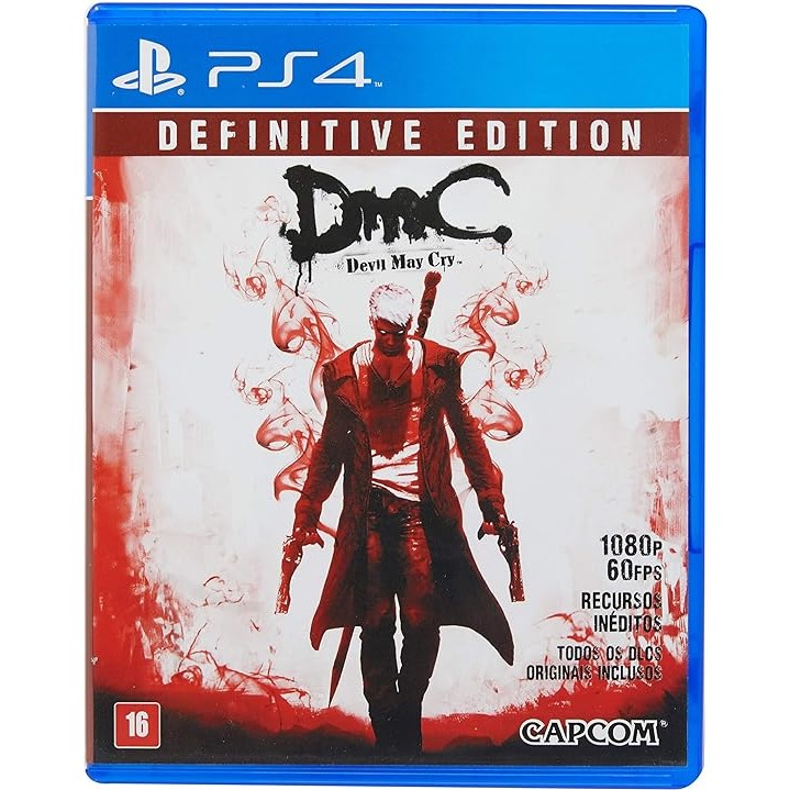 DMC Devil May Cry Definitive Edition PS4 Br Midia Fisica