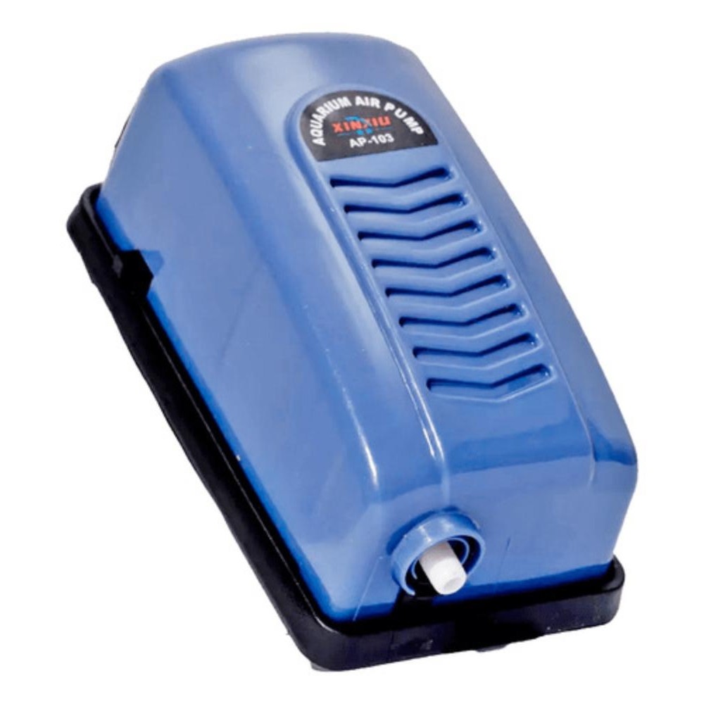 Compressor De Ar Para Aquários Air Pump Xinxiu AP-103 3.5 L/min. 110v