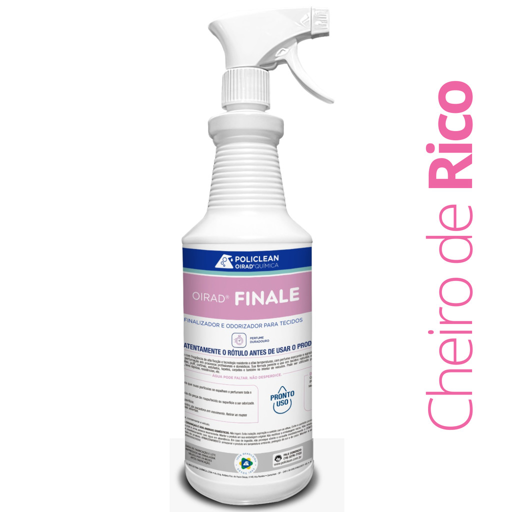 Finale Bouquet "Cheiro De Rico" Finalizador De Tecidos Roupas Estofados 01L