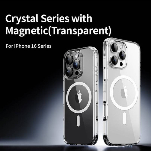 Capa Rock Crystal C/ Magsafe Compatível Com iPhone 16 Pro | Shopee