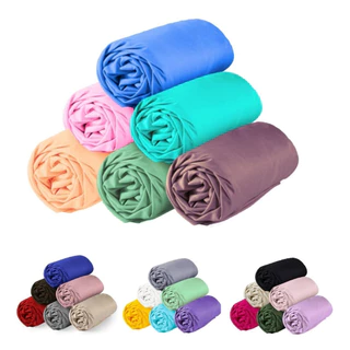 Kit 3 Lençol De Cama Casal Avulso Com Elástico Liso Diversas Cores 1 Peça