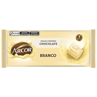 Chocolate Branco Arcor 80g