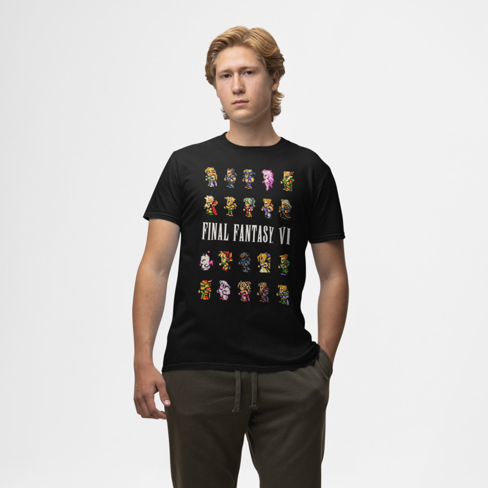 Camiseta Camisa Algodão Game Final Fantasy VI | Shopee Brasil