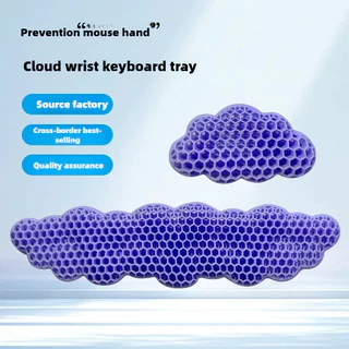 Nuvem-Como Teclado E Mouse Descanso De Pulso Almofada De Suporte Conforto Macio Mágica De Mão Material OTPE Longo/Curto