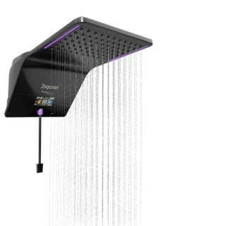 Ducha Eletrônica Premium Ducali Black Zagonel 5500W 127V em Oferta na Shopee