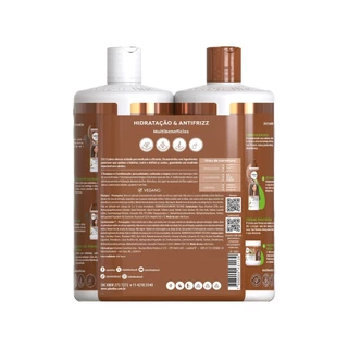Kit Familia Creme de pentear 1 kg + Shampoo e Condicionador SOS Cachos Coco Salon line em Oferta na Shopee