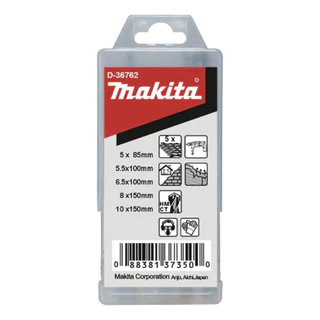 Broca Estojo Videa 5, 5.5, 6.5, 8, 10mm D-36762  - Makita em Oferta na Shopee