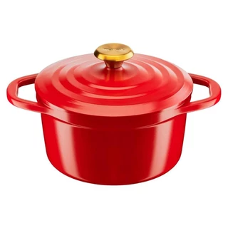 Caçarola Air Alumínio Fundido 20cm Vermelha - Tefal em Oferta na Shopee
