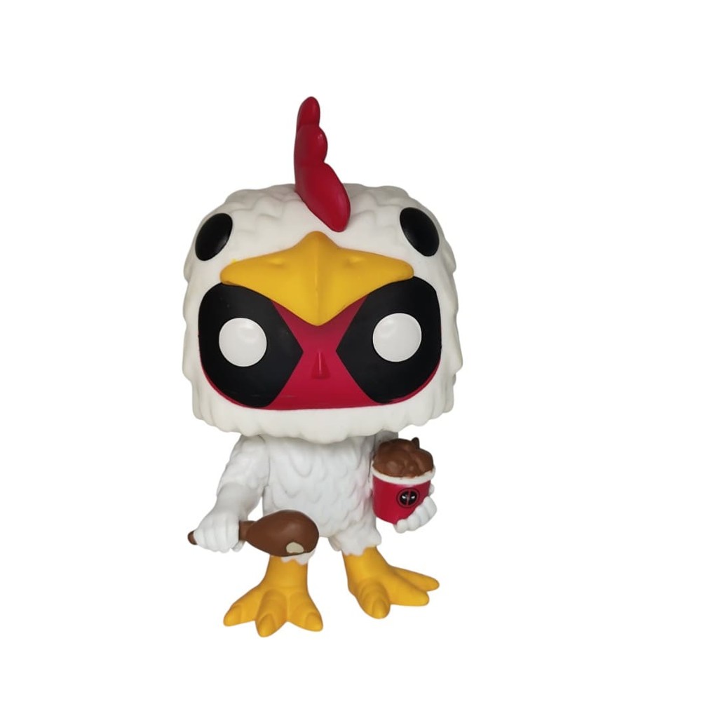 Boneco Chicken Deadpool [com detalhes] Marvel 323 | Shopee Brasil