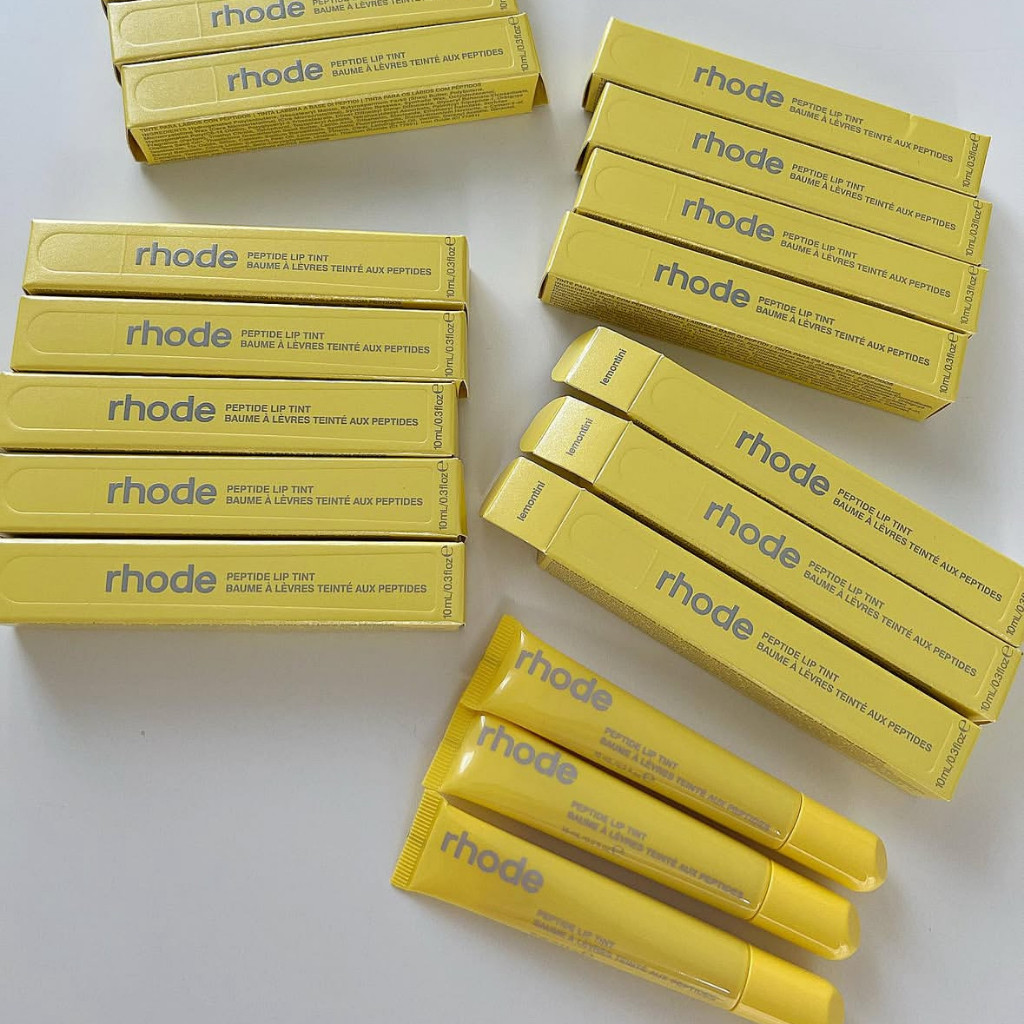 Bálsamo Labial Rhode Lemontini Peptide Lip Tint | Shopee Brasil
