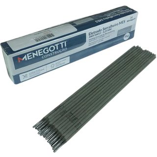 Eletrodo Profissional Revestido 3.25mm Menegotti 5kg 150 Unidades Ideal Soldagem em Obras Oficinas em Oferta na Shopee