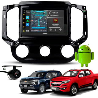 Kit Multimidia Android 7 Pol S10 2017 2018 2019 2020 2021