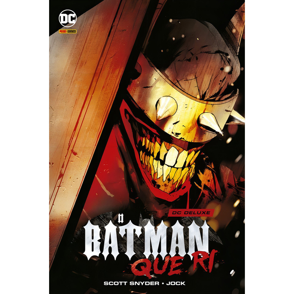 O Batman que Ri: DC Deluxe, de Snyder, Scott. Editorial Panini Brasil LTDA, tapa dura en português, 2022