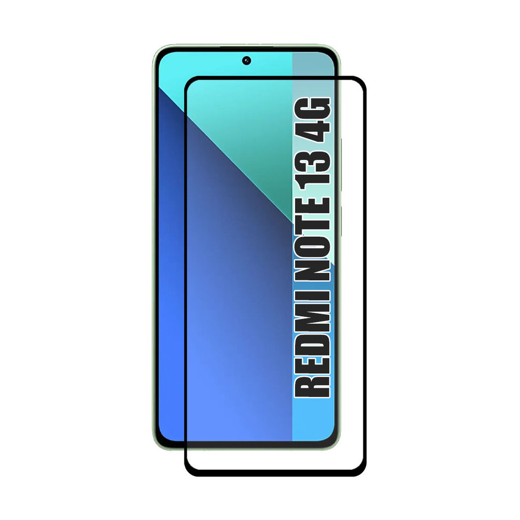 Película 3D de Vidro Temperado Para Redmi Note 13 4g