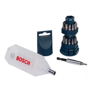 Jogo Big Bits Pontas Philips Fenda Torx Com 25 Peças Bosch