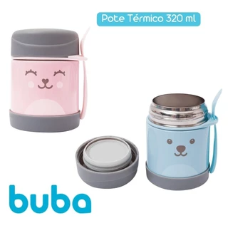 Pote Termico 320ml para Alimento Quente ou Frio Linha Gumy Buba em Oferta na Shopee