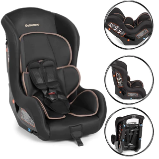 Cadeirinha Infantil cadeira de carro Preta Maximus Galzerano