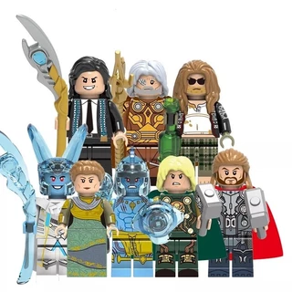 Compatível com Lego Brinquedos Montados Minifiguras Blocos de Construção Pequenas Partículas Presentes para Crianças X0269 Thor