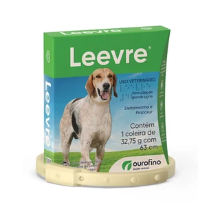 Coleira Antipulgas e Carrapatos Para Cães Leevre 63cm M/G em Oferta na Shopee