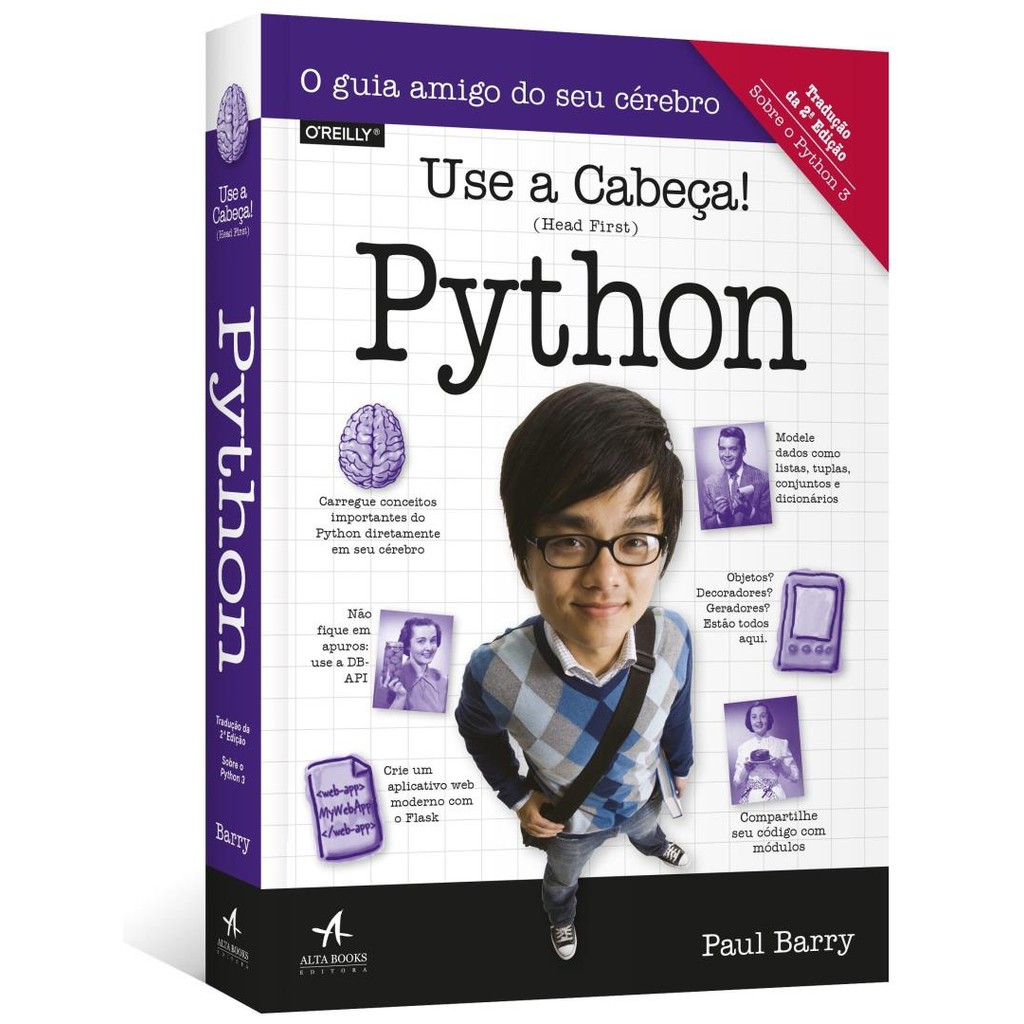 Livro - Use A Cabeca! Python - 2ª Ed | Shopee Brasil