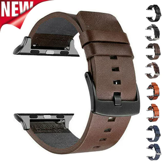 Nova Pulseira De Couro Compatível Com Apple Watch S10 46mm 42mm Ultra 2 49mm 9 8 7 45mm 41mm IWatch 6 SE 5 4 44mm 40mm